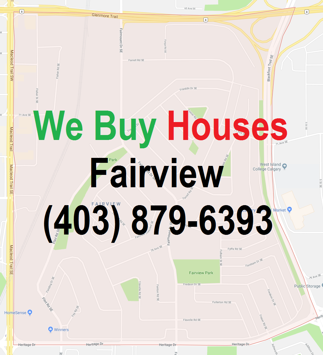 We Buy Houses Fairview Calgary