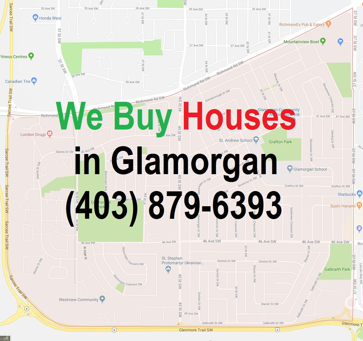We Buy Houses Glamorgan Calgary
