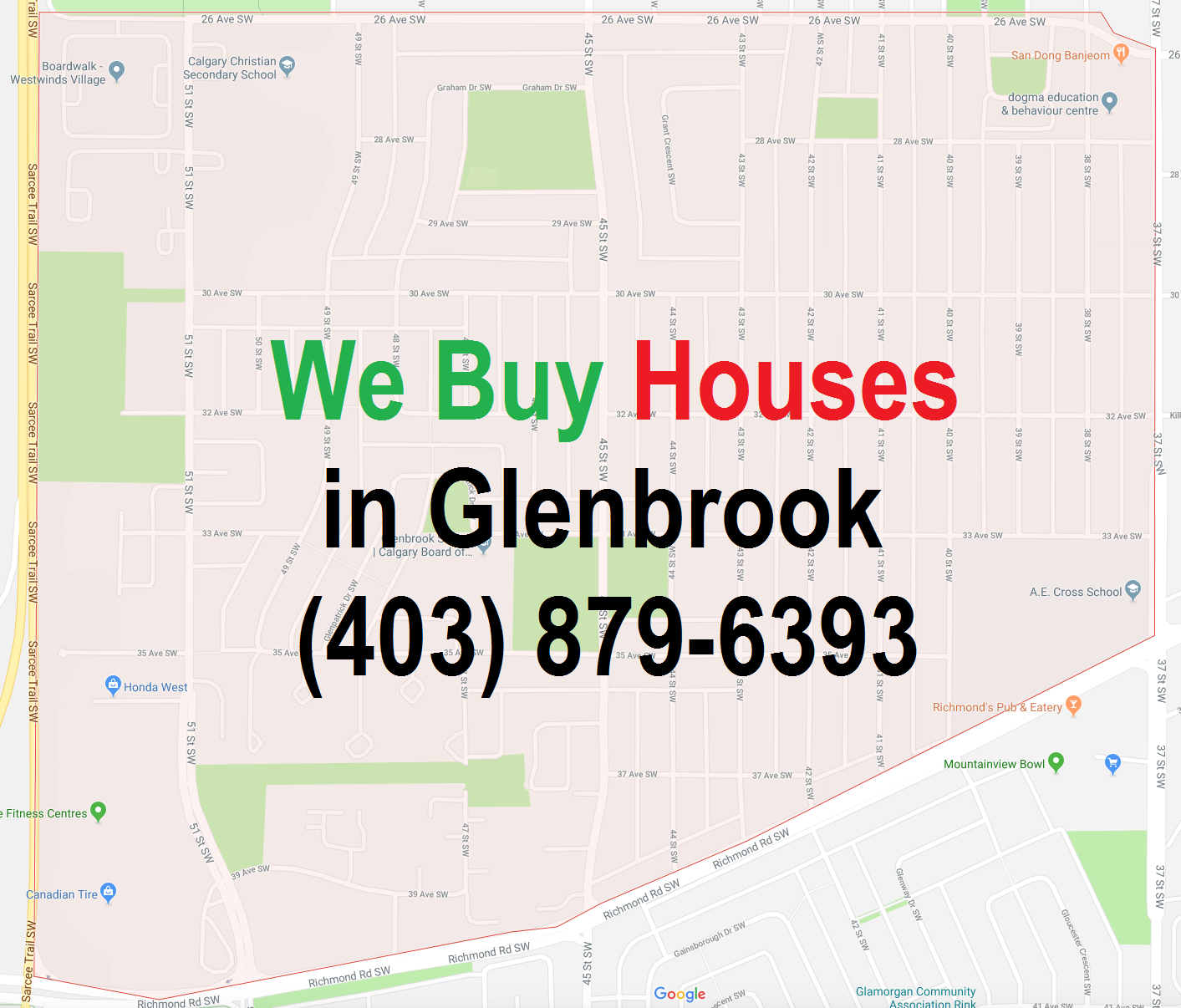 We Buy Houses Glenbrook Calgary