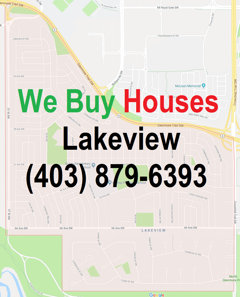 We Buy Houses Lakeview Calgary